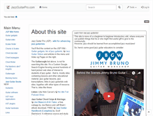 Tablet Screenshot of jazzguitarpro.com
